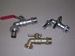 Brass ball valve bibcocks