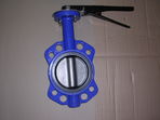 Cast iron lever action butterfly valves - wafer type