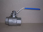 Stainless steel 316 2 - piece ball valves